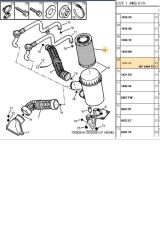 Boxer Jumper Ducato1 2 Hava Filtresi 2 8 (P1444Ty-Kb11065-Brs14417Pg)
