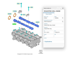 Eksantrik Mili Fiesta 13 ( 8A6G6A266AA )