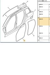 Ön Sol Kapı Fitili 206 (9023EV-PJ20600001-BPE309307)