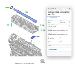 Eksantrik Keçe Ön Connect Focus Mondeo 1.8Tdcı 02 ( SKT 041058-V - 2M5Q 6L270 AA )