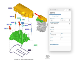 Motor Yağ Kapağı Connect Focus 1.8 Tdcı 02  ( FSE 11-222-006 - 1S4Q 6766 AA