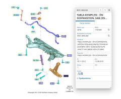 Alt Salıncak Sağ Focus Bm 98 ( AYD00776 - 2M513042BC )