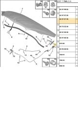 Sağ Kaput Menteşe 301 C-elysee (BPE276016-9674797180)