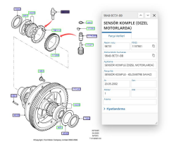 Hız Kontrol Sensörü (Kablolu) Connect Focus Bm 02  ( INT 19093 - 98AB 9E731 BB )