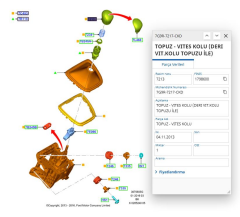 Vites Topuzu (Siyah Şemalı) Connect Fiesta ( CABU 330655 - 2S6R 7217 AC )