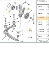 Aks Taşıyıcı Sağ C4-307 (BPE431018-364796-1606631080)