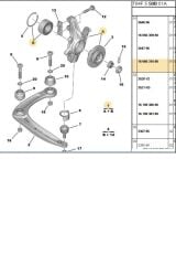 Aks Taşıyıcı Sağ C4-307 (BPE431018-364796-1606631080)