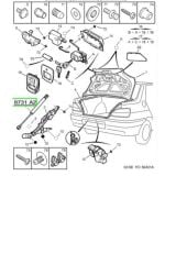 Bagaj Amortisörü 306 (MGA93146-8731A2)