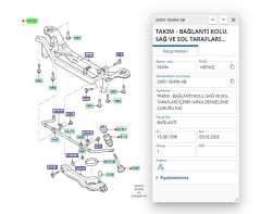 Z Rot Arka Focus 98>04  ( AYD04878 - 2M515E494AB )