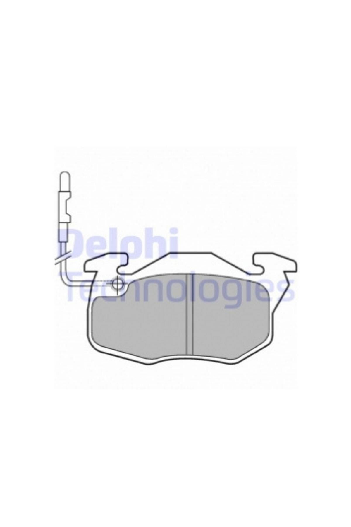 Ön Fren Balatası 106 205 305 306 405 Saxo  (LP490-GDB327-425498)
