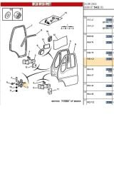 Boxer Jumper Ducato1 2 Ön Kapı Gergisi (Trl9181G3-9181G3)