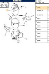 Mazot Filtre Kutusu 4007 407 508 607 807 Cıtroen C5 C-cROSSER 2.2 HDI DW12 (1901.83)