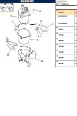 Mazot Filtre Kutusu 4007 407 508 607 807 Cıtroen C5 C-cROSSER 2.2 HDI DW12 (1901.83)