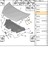 Sağ Kaput Menteşesi Partner Tepee Berlingo (REP7913045-791345)