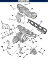 Boxer Jumper 3 Egsoz Manifold Saç Conta Euro 6 2 0- 2 2 (P9800943180)