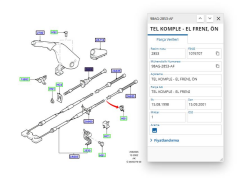 El Fren Teli Ön (325MM) Focus Connect 98 ( AYTME010 - 98AG2853AF )