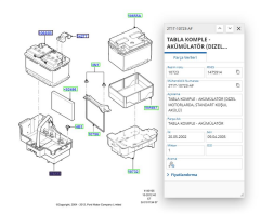 Akü Sehpası (60 Amp) Connect 02  ( 2T1T 10723 AF )