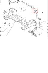 Boxer Jumper Ducato3 Arka Viraj Demir Lastiği (51120-5181N9)