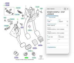 Fren Müşürü Focus Mondeo 98 ( FAE24810 -  93BB13480BC )