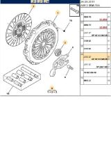 Debriyaj Seti P.206 207 C3 Bipper Tepe-Nemo 1.4HDI (1611266580)