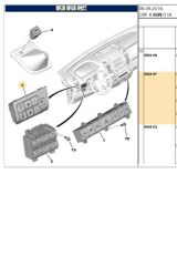 Boxer Jumper Ducato3 Komuta Düğmeleri Komple (6554Vp)