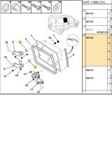 Yan Cam Bağlantı Somunu Partner Berlingo (857356)