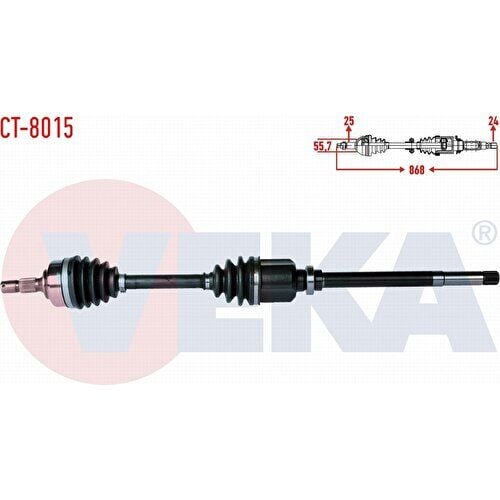 Sağ Aks 1,9D (CT8015-32736J-32731K)