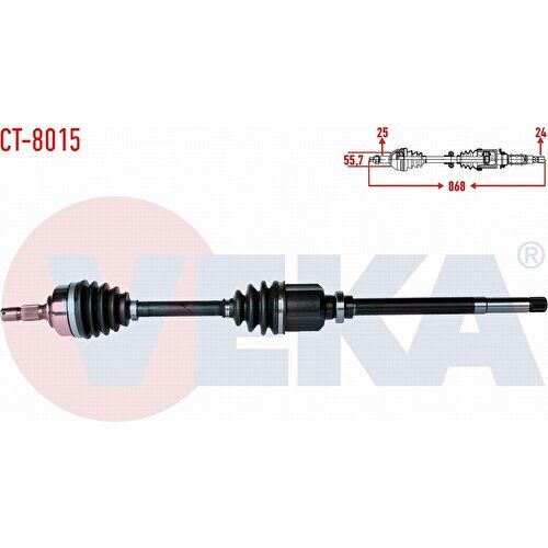 Sağ Aks 1,9D (CT8015-32736J-32731K)