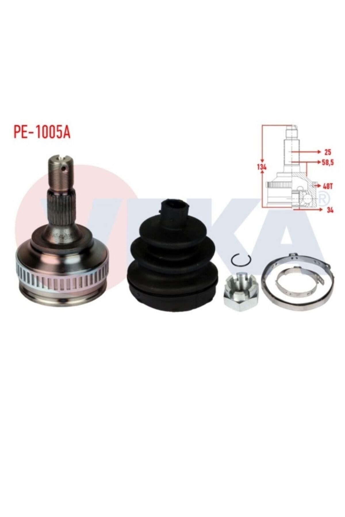 Aks Kafası DW6 48 DİŞ Partner (PE1005A)