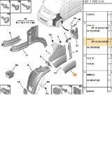 Boxer Jumper Ducato3 Ön Çamurluk Çıtası Sağ (Bpe309194-8544L9-735574839)