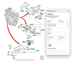 Termostad Yuva Lastiği Focus Fiesta  ( ERC121 - 96MM9K462AC )