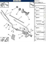 Boxer Jumper Ducato3 Silecek Mekanizma Motorsuz (Trl6405Pp-Fı3503-6405Pp)