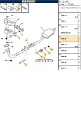 Egzoz Boğaz Kiti 106 206 307 308 Partner C4 Saxo Xsara Berlingo (179883)