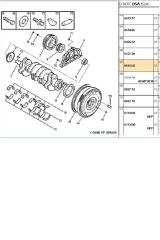 Krank Kasnağı 306 406 (0515.K6-4251.02)