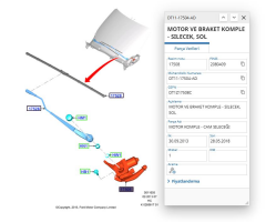 Silecek Motoru Connect 02 Silecek Motoru Connect 02  ( FSE 11-460-002 - 8T16 17508 AB )