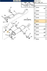 Egzoz Lastiği Berlingo (R52139-175561)