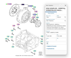 Debriyaj Set-Bilyasız Focus Cmax 1.6 Benzinli 98>04 ( VAL826055 - 3S417540B1A )