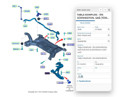 Salıncak Sağ Focus C.Max 12  ( AYD 10459 - F1F13A423AAA - BV613A423AAD )