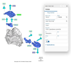 Şanzuman Takozu Connect Bm 98>04 FocusŞanzuman Takozu Connect Bm 98>04 Focus ( FSE 11-960-004 - 98AB 7M121 NB )