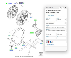 Hidrolik Debriyaj Rulmanı Focus Fiesta Bmax Courier 98 ( FTEZA2802416 - 8V217A564AD )
