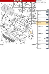 Bagaj Amortisörü C3 02-(3031647001-8731.G3)