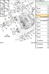 Gergi Kütüğü 206 407 Partner C3 C5 Xsara Berlingo (1613840380-T38371-25405907)