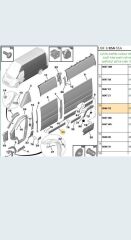 Boxer Jumper Ducato3 Sürgülü Kapı Çıtası Sol (8546T8)