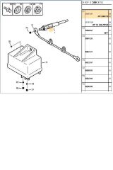 Kızdırma Bujisi Partner-Berlingo 1.9D DW8 Scudo (5960F6-ET127012)