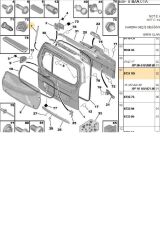 Bagaj Amortisörü Partner Tepee Berlingo (22305020-6115.30-WA0199-8731.R9)