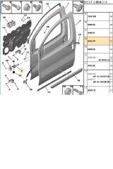 Ön Kapı Gergisi Bipper Nemo (WG8518-FSE22367009-9035AP)