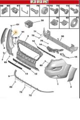 Boxer Jumper Ducato 3 Ön Tampon Sağ Parça Euro 5 Sisli (07Du031-1612429980-Bpe 278028)