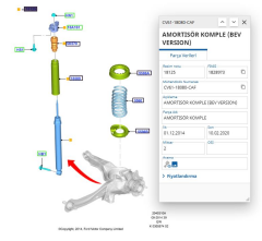 Arka Amortisör Focus 12 ( SCH315515 - AV6118080AAH - BV6118080AEA )