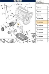 Yağ Soğutucu Conta EURO6 1,6 (TRL9804338480-BPE259032-9804338480)