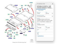 Güneşlik Takım Connect  ( OZA 70009 -2T14V04100EB1C6H - 2T14V04101AE1C6H )